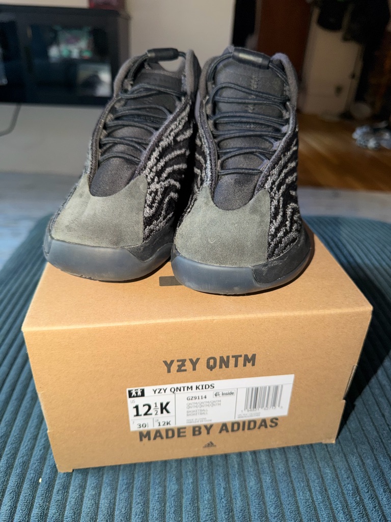 Adidas Yzy Qntm Kids BlackGrey
